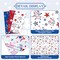 3 Pack American Patriotic Plastic Tablecloth – 54 x 108 Inch Stars & Fireworks Disposable Rectangle Table Covers for 4th of July, Memorial Day & Veterans Day Party Decorations